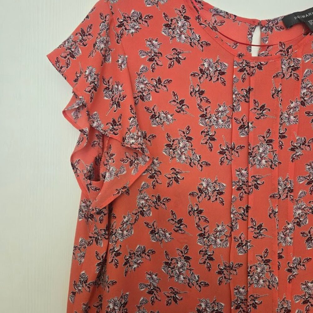 Primark S/S‎ floral blouse top Size 14 NWOT - Picture 3 of 6